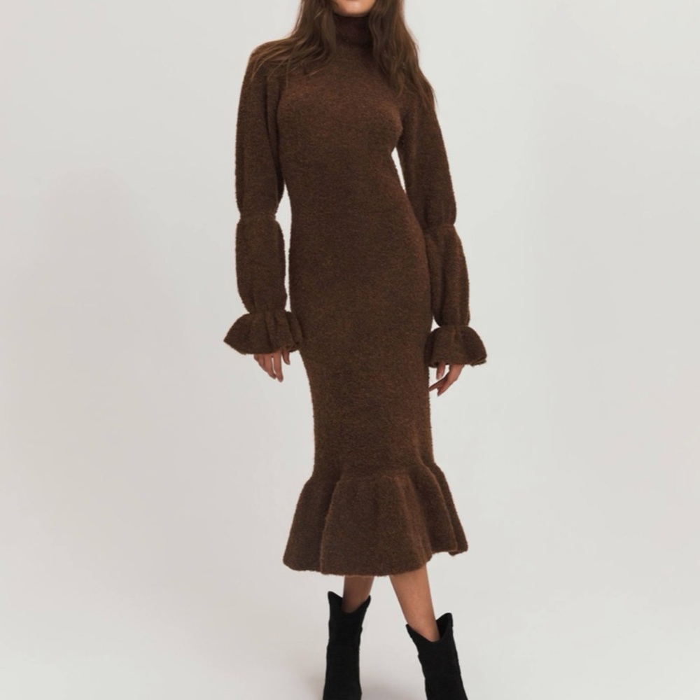 Turtleneck dress
